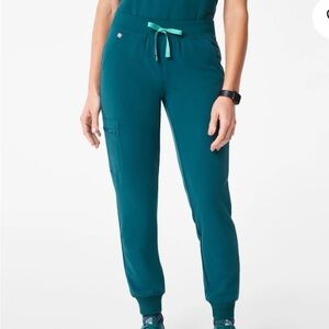 Figs Caribbean blue Zamora Jogger scrub pants